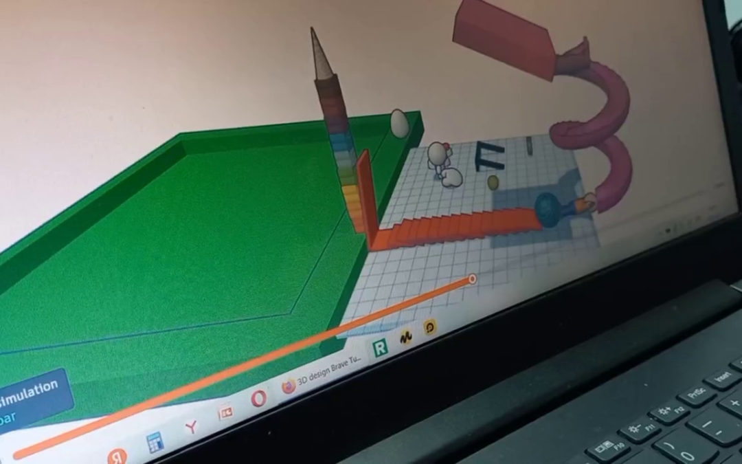 Машина Голдберга, Tinkercad
